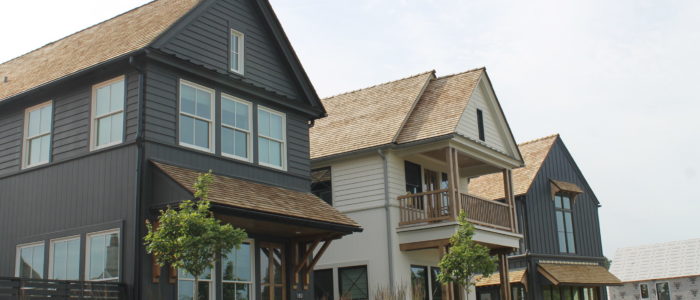 A row of homes at Trilith